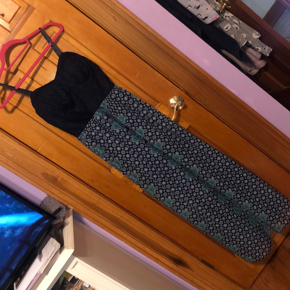 BLUE MAXi DRESS